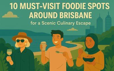 10 Must-Visit Foodie Spots Around Brisbane for a Scenic Culinary Escape